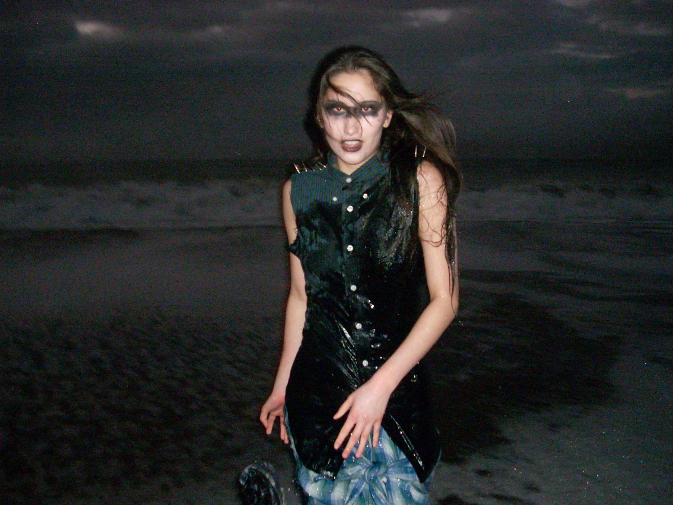 Albertine Combs in Oil Spill